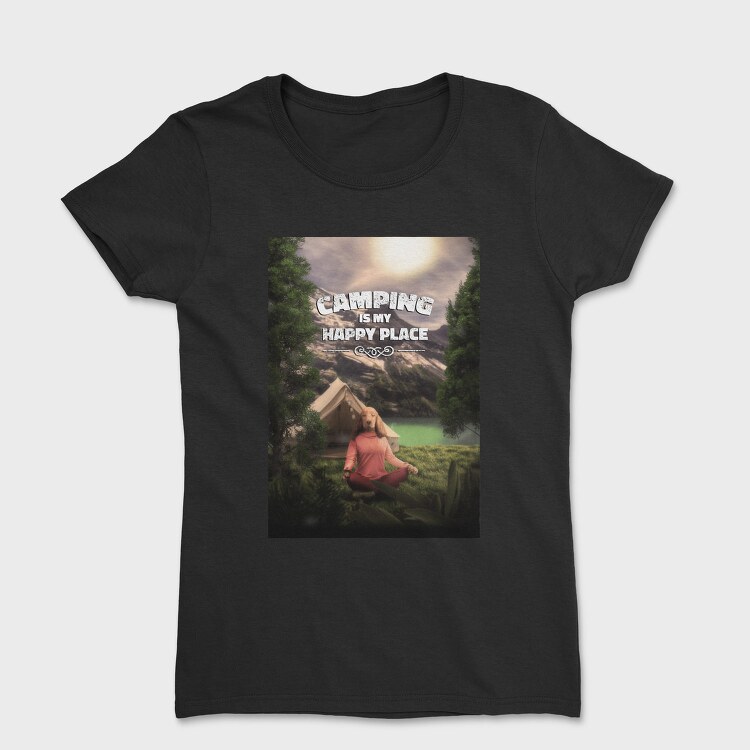 Yoga Camping, Tricou Femei