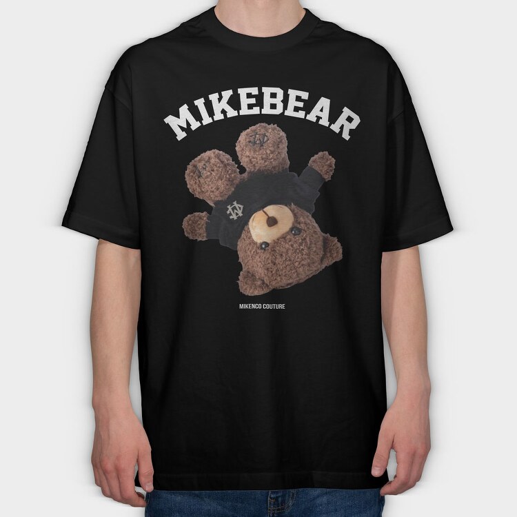 Mikebear Couture, Tricou Oversize Barbati (Unisex)