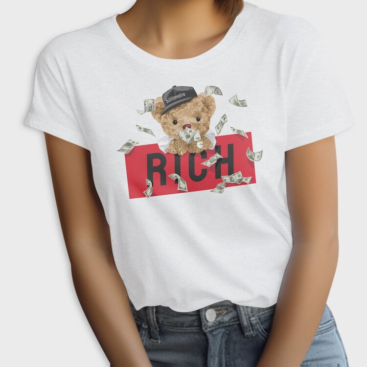 Rich Bear Money, Tricou Femei
