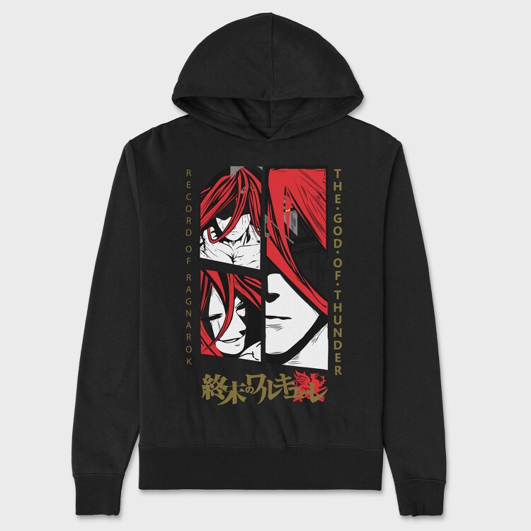 Record of Ragnarok 4, Hanorac Oversize Barbati (Unisex)