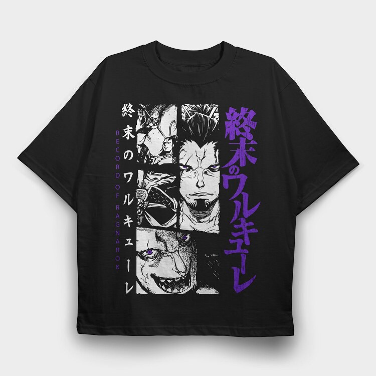 Record of Ragnarok 6, Tricou Oversize Barbati (Unisex)
