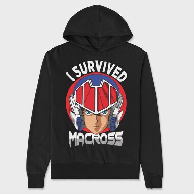 Robotech 3, Hanorac Oversize Barbati (Unisex)