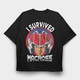 Robotech 3, Tricou Oversize Barbati (Unisex)
