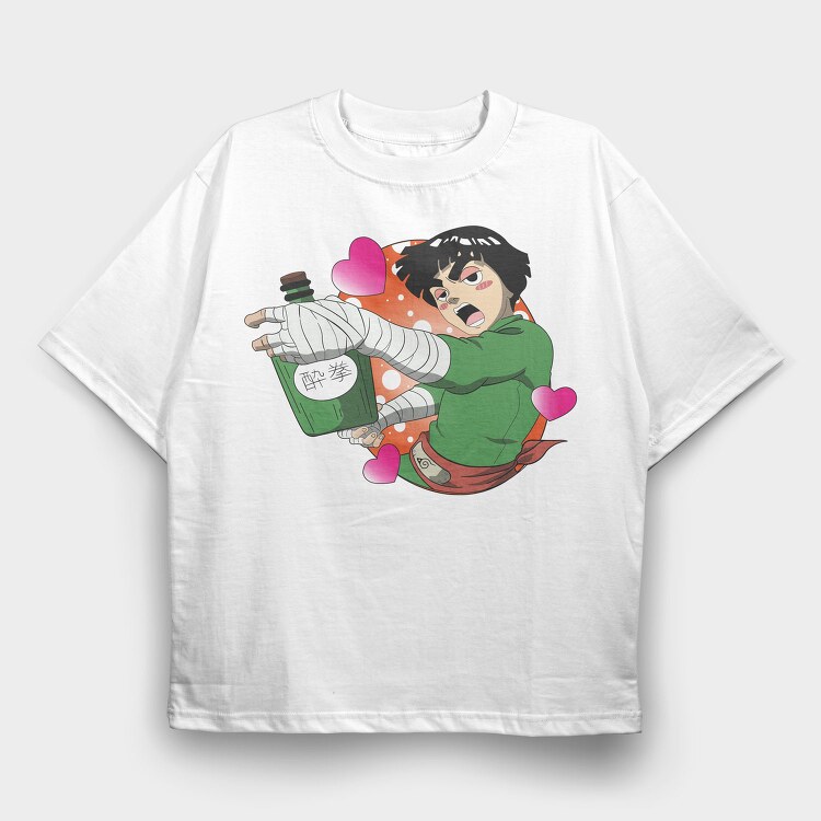 Rock Lee, Tricou Oversize Barbati (Unisex)
