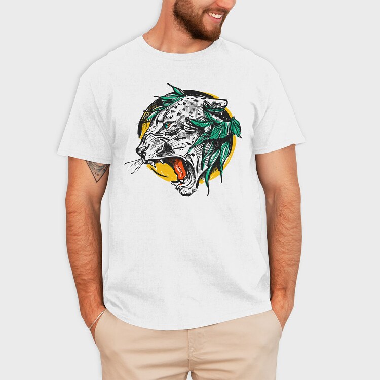 Roaring Jaguar Vibes, Tricou Barbati (Unisex)