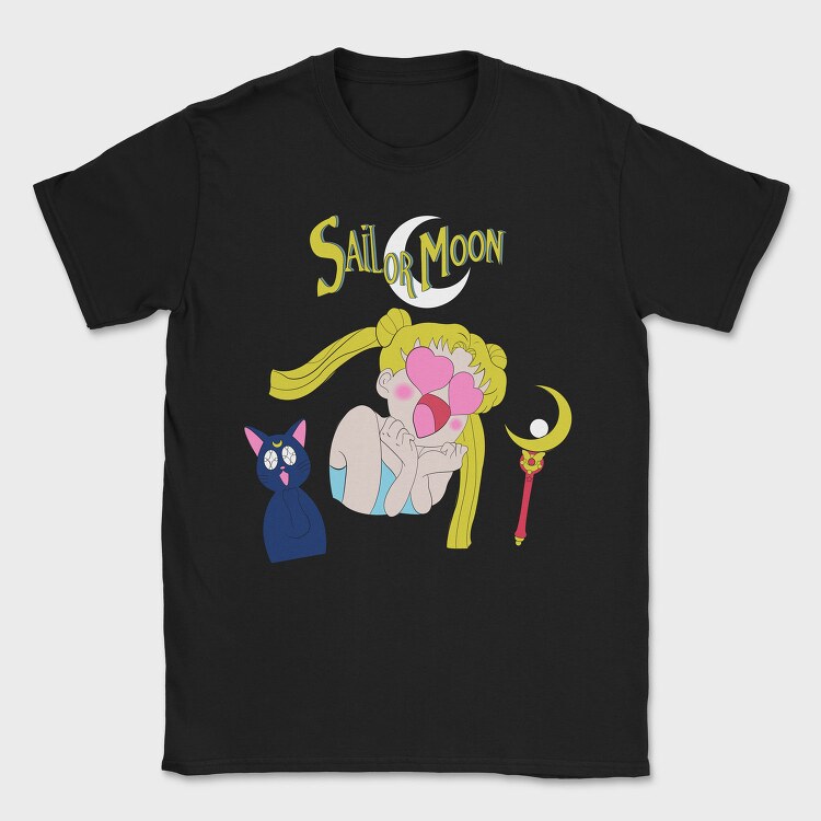 Sailor Moon 19, Tricou Barbati (Unisex)