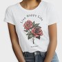 Live Happy Roses, Tricou Femei