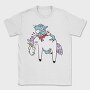 Zombie Eating Unicorn, Tricou Barbati (Unisex)