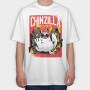 Chinzilla Chaos, Tricou Oversize Barbati (Unisex)