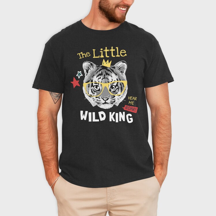 Tiger King Vibes, Tricou Barbati (Unisex)