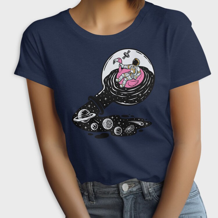 Space Flamingo Float, Tricou Femei