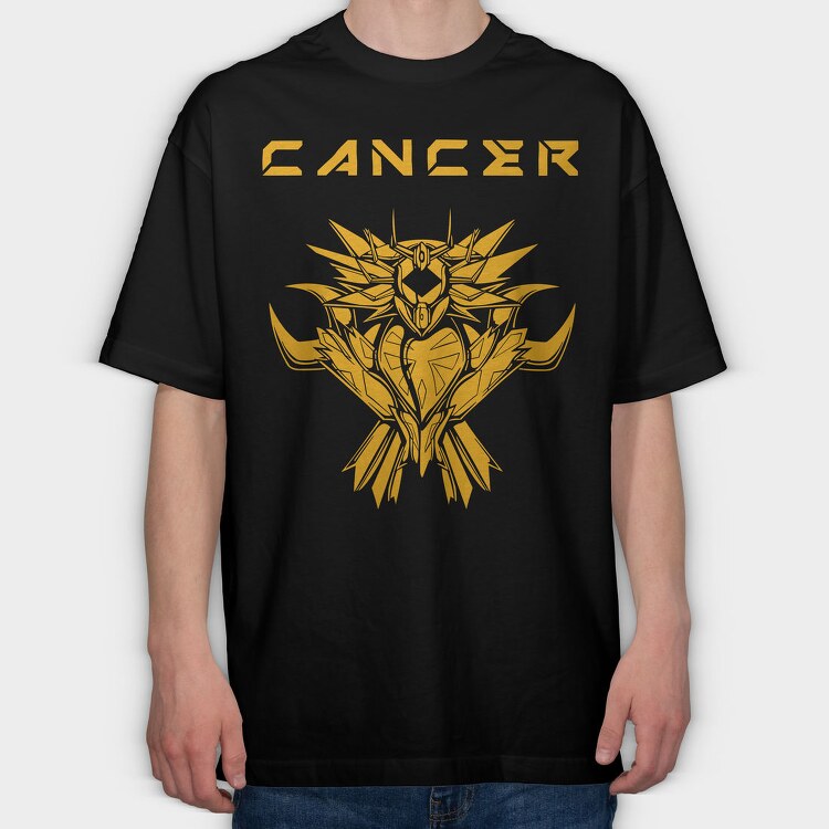 Saint Seiya 16, Tricou Oversize Barbati (Unisex)