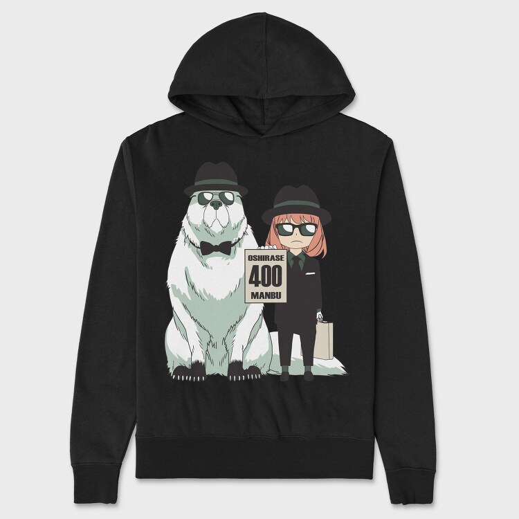 Spy X Family 12, Hanorac Oversize Barbati (Unisex)