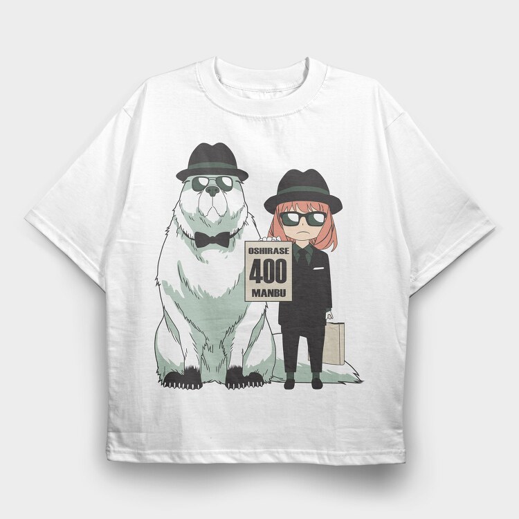 Spy X Family 12, Tricou Oversize Barbati (Unisex)