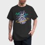 Space Palm Astronaut, Tricou Barbati (Unisex)