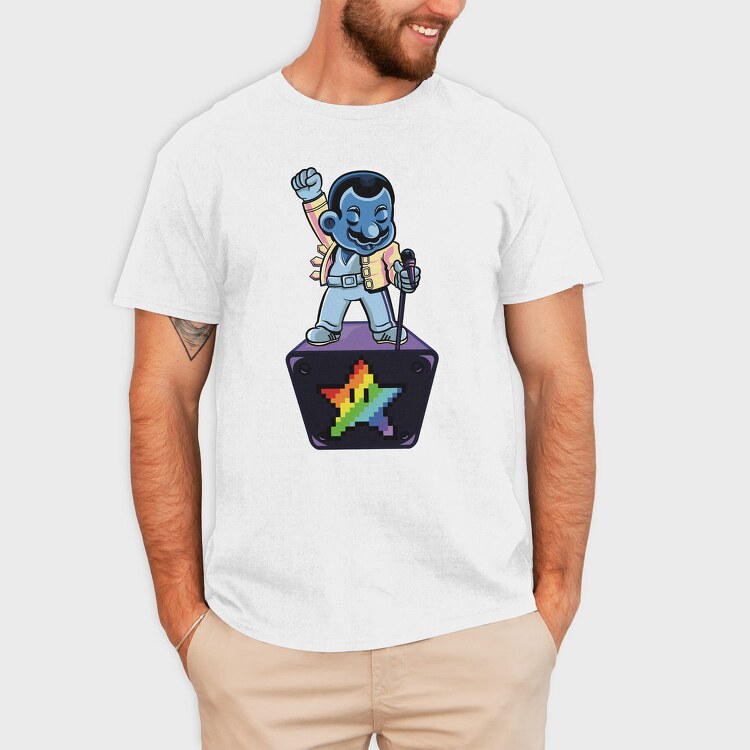 Rockstar Vibe, Tricou Barbati (Unisex)