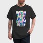 Color Splash Bear, Tricou Barbati (Unisex)