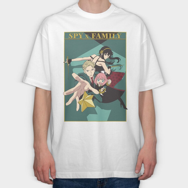 Spy X Family 2, Tricou Oversize Barbati (Unisex)