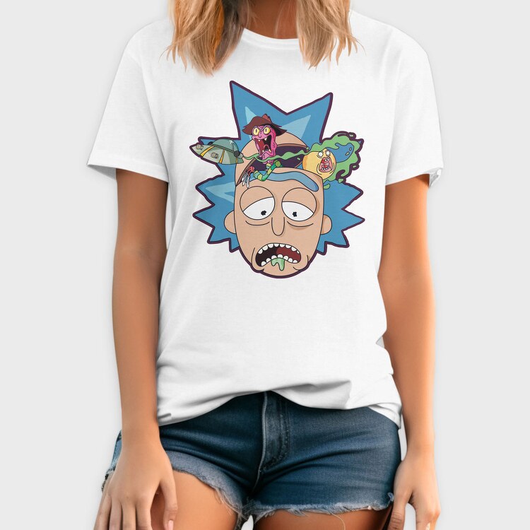 Mad Ricks Chaos, Tricou Barbati (Unisex)
