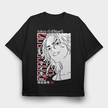 Tokyo Revengers 19, Tricou Oversize Barbati (Unisex)