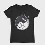 Yin Yang Cat and Dog, Tricou Femei