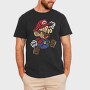 Mario Bros Adventure, Tricou Barbati (Unisex)