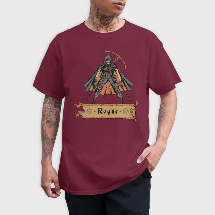 Fantasy Rogue, Tricou Barbati (Unisex)