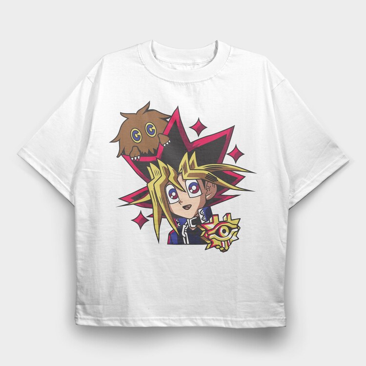Yu Gi Oh 8, Tricou Oversize Barbati (Unisex)