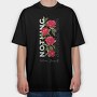 Roses Trust Yourself, Tricou Oversize Barbati (Unisex)