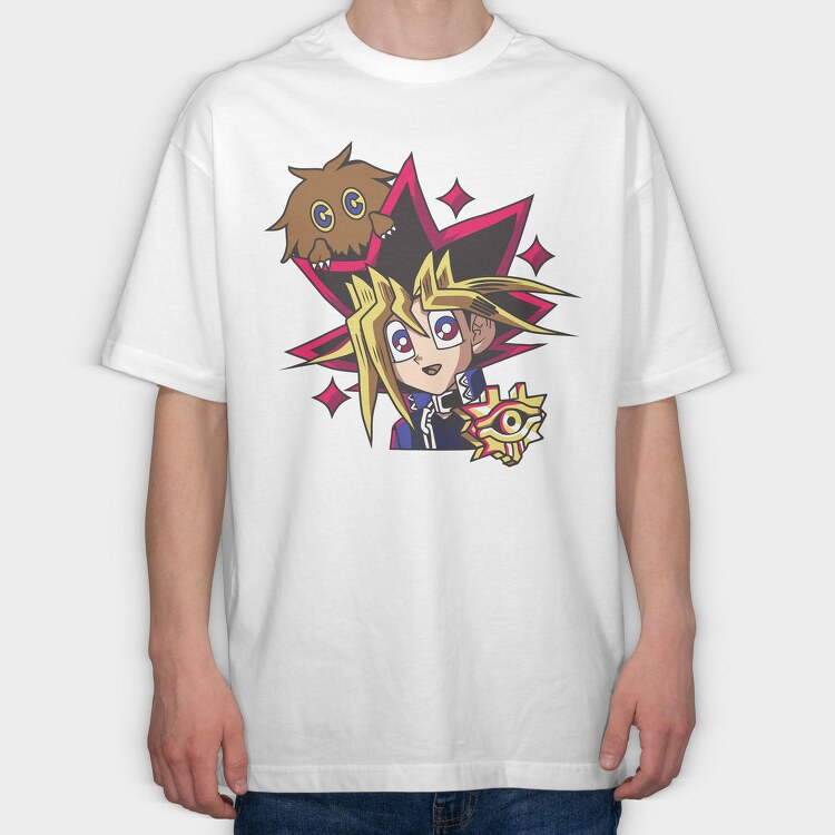 Yu Gi Oh 8, Tricou Oversize Barbati (Unisex)