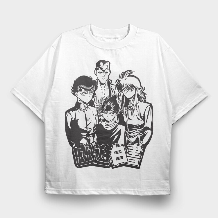 Yu Yu Hakusho 6, Tricou Oversize Barbati (Unisex)