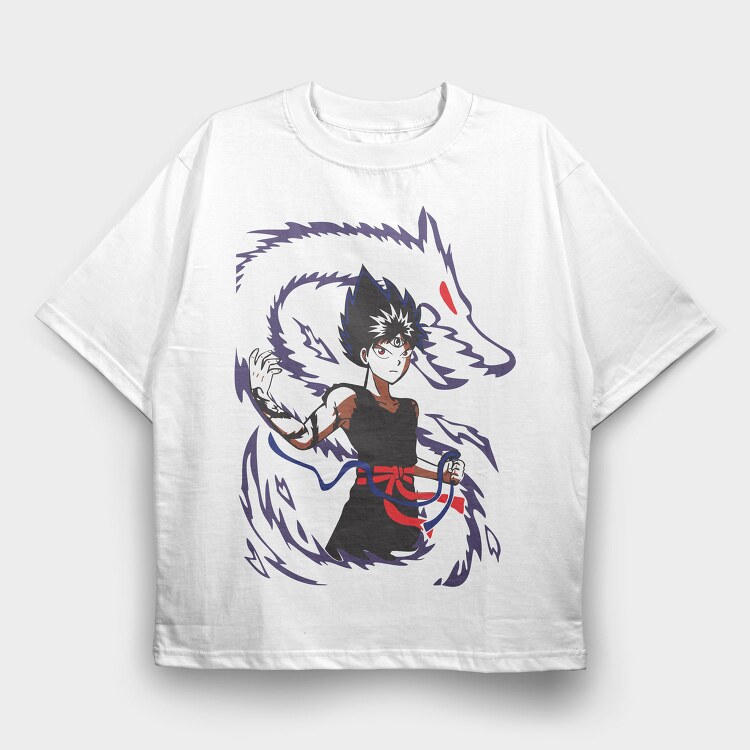 Yu Yu Hakusho 9, Tricou Oversize Barbati (Unisex)
