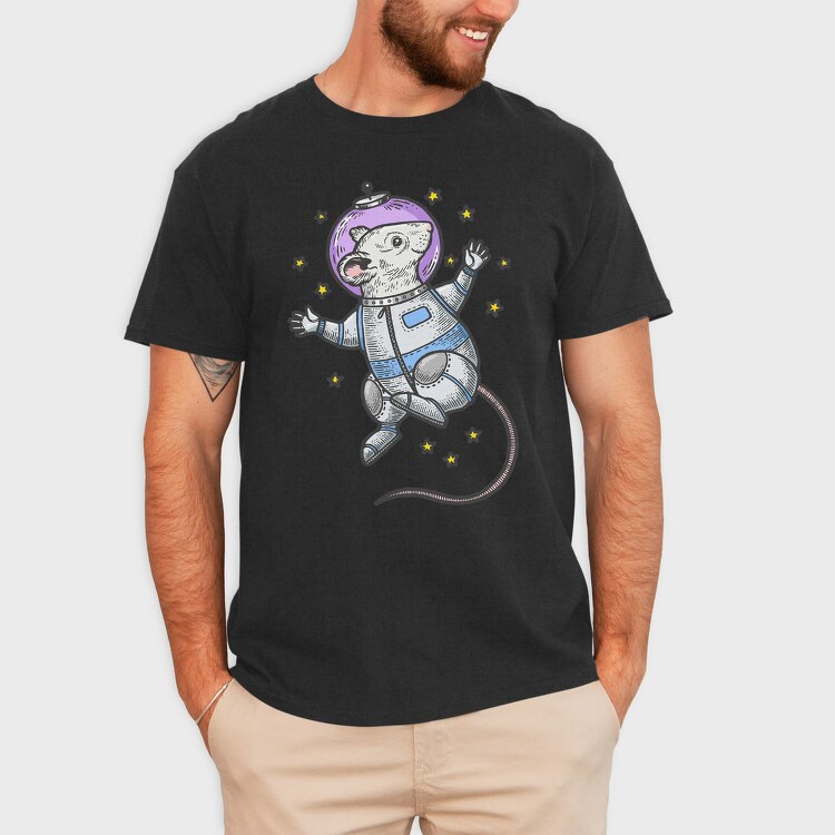 Space Rat Explorer, Tricou Barbati (Unisex)
