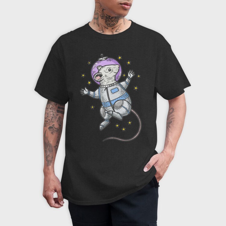 Space Rat Explorer, Tricou Barbati (Unisex)