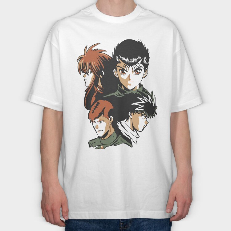 Yu Yu Hakusho 3, Tricou Oversize Barbati (Unisex)