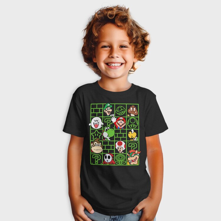 Mario Bros Streetwear, Tricou Copii