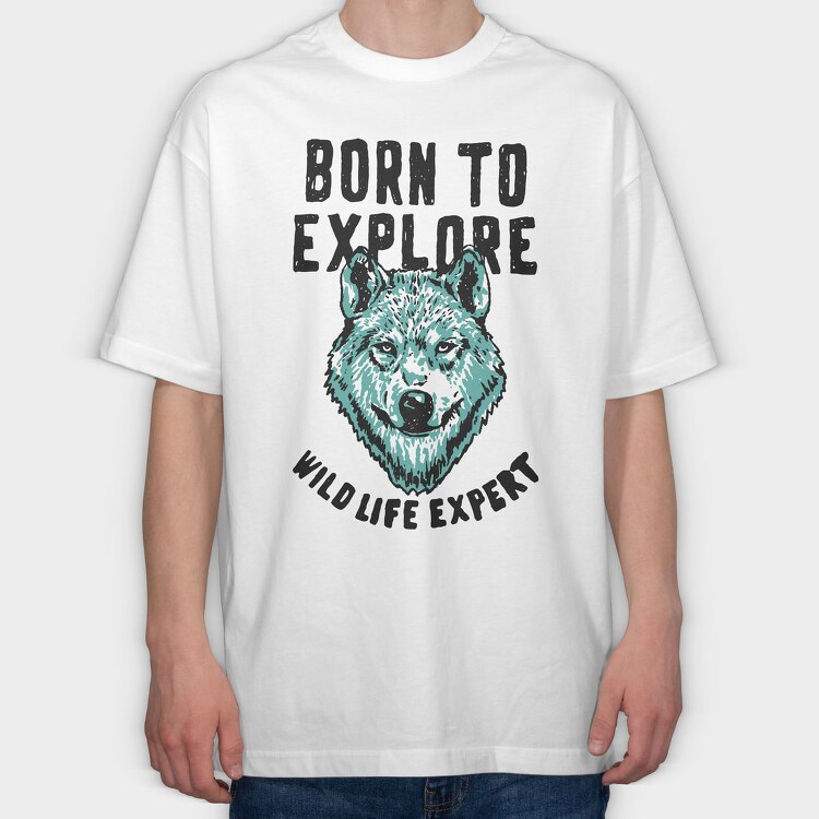 Wolf Whisperer, Tricou Oversize Barbati (Unisex)