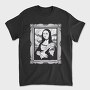 Gothic Mona Lisa, Tricou Barbati (Unisex)