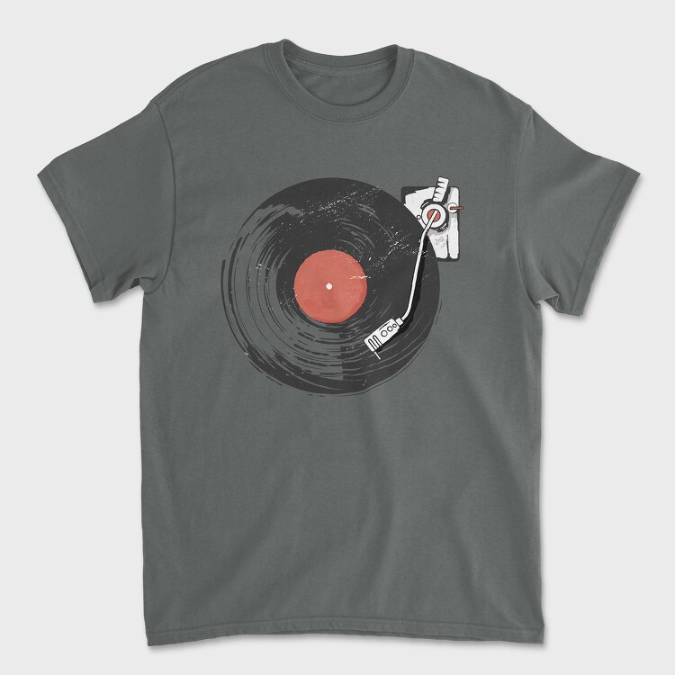 Vinyl Record, Tricou Barbati (Unisex)