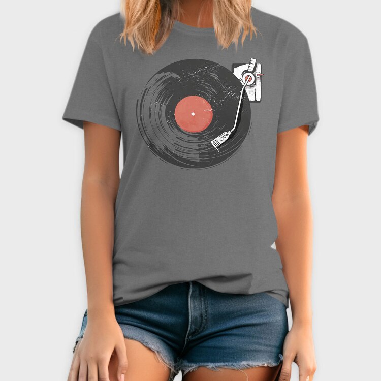 Vinyl Record, Tricou Barbati (Unisex)