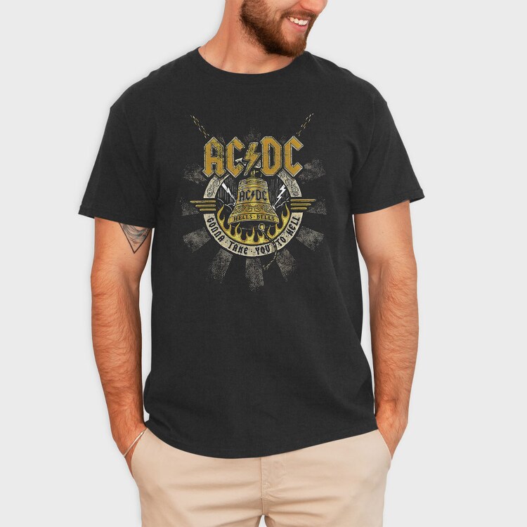 ACDC 5, Tricou Barbati (Unisex)