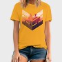 Geometric Forest, Tricou Barbati (Unisex)