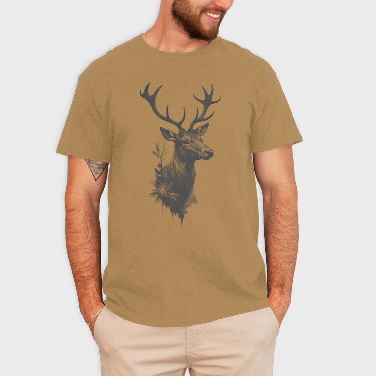 Reindeer Christmas, Tricou Barbati (Unisex)