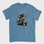 Motorcycle With Rider Ride With the Classics, Tricou Barbati (Unisex)