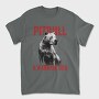 Pitbull Warrior Dog, Tricou Barbati (Unisex)