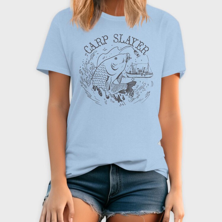 Carp Slayer, Tricou Barbati (Unisex)