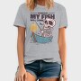 Skeleton Fishing, Tricou Barbati (Unisex)