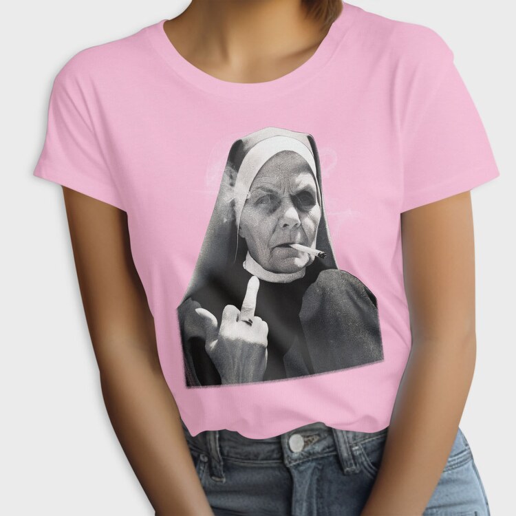 Nun Middle Finger, Tricou Femei