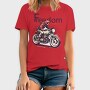 Freedom on Wheels Motorcycle Retro, Tricou Barbati (Unisex)