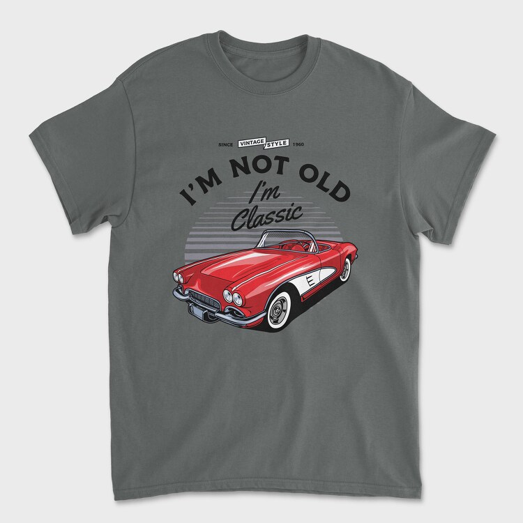 1961 Chevrolet Corvette, Tricou Barbati (Unisex)
